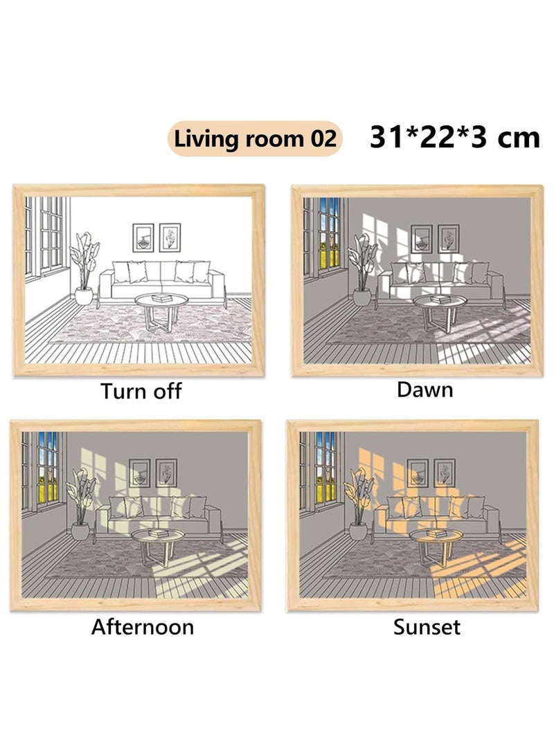 REBENUO Luminous home decoration panel - Image 4
