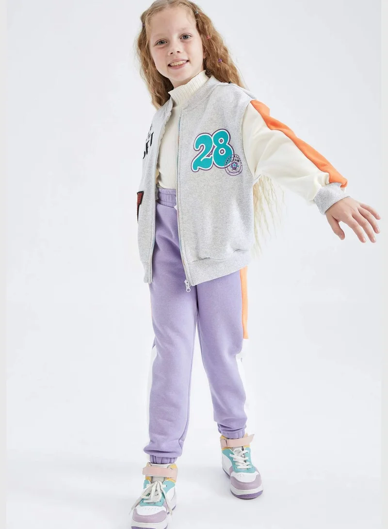 DeFacto Girl Bomber Bomber Long Sleeve Knitted Cardigan