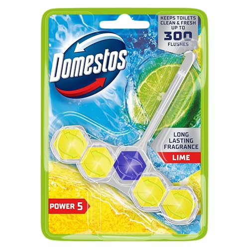 Domestos Toilet Cleaner – Lime | Kills Germs | Tough on Stains | Fresh Lime Scent | 50ML - Image 1