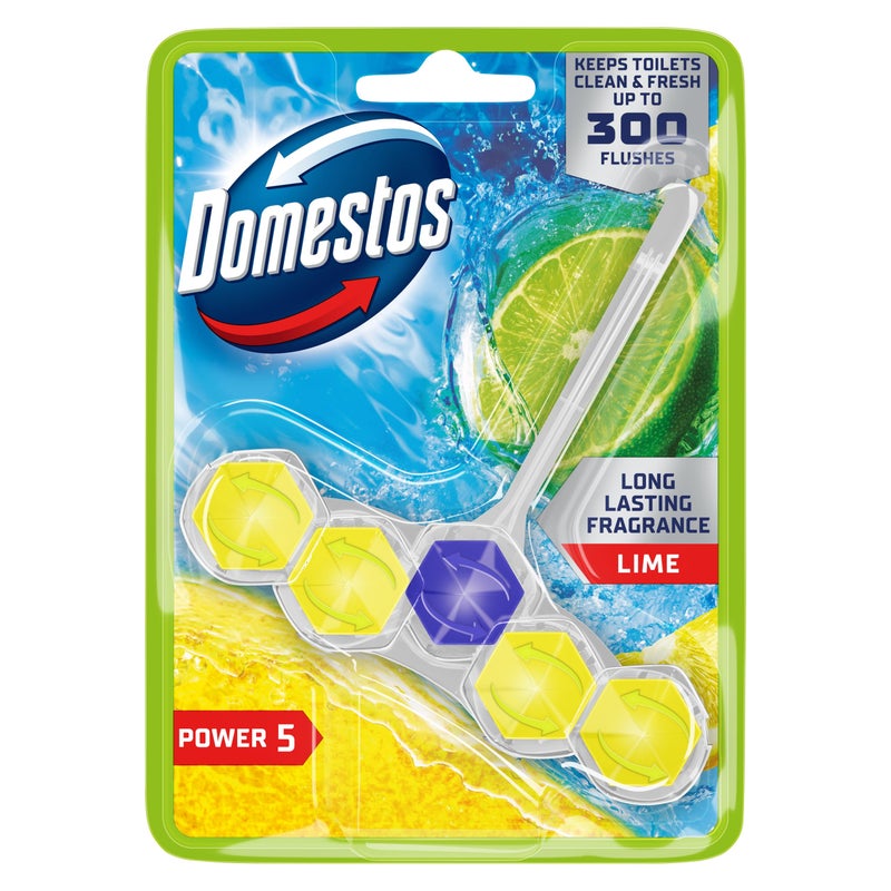 Domestos Toilet Cleaner – Lime | Kills Germs | Tough on Stains | Fresh Lime Scent | 50ML - Image 3