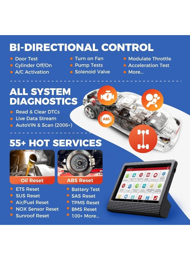 Launch Launch X431 V+ (Upgraded Version Of X431 V Pro) Bi-Directional Scanner  - Image 2