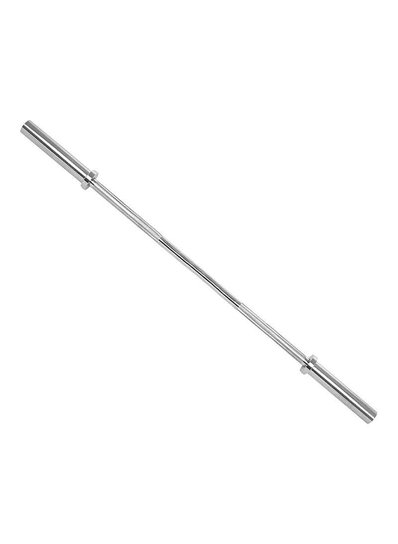 ULTIMAX Olympic Weight Bar with Two Spring Collars-47inch  - Image 2