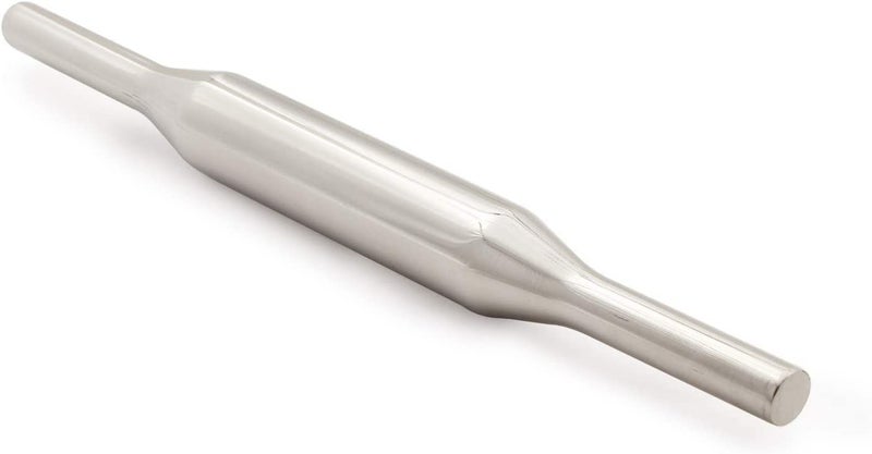 PUTHAK Stainless Steel Rolling Pin Kitchen Dough Roller for Pizza Cookie - Image 1