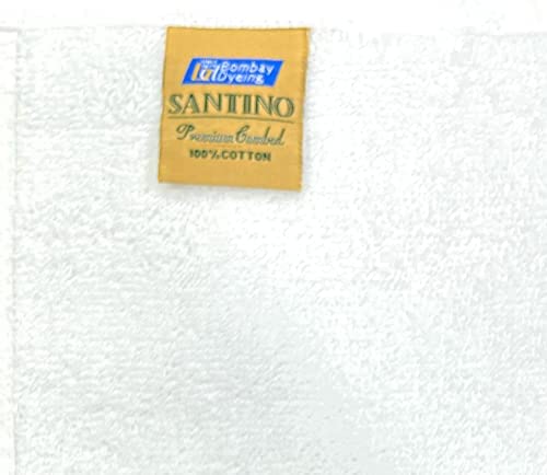 Bombay Dyeing Santino Premium XtraLarge 100 Cotton Bath Towel 550 GSM White 180cm x 90cm - Image 5