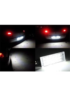 Techmaster رينو ميجان كليو لاغونا داديا إضاءة لوحة ترخيص LED  - Image 5