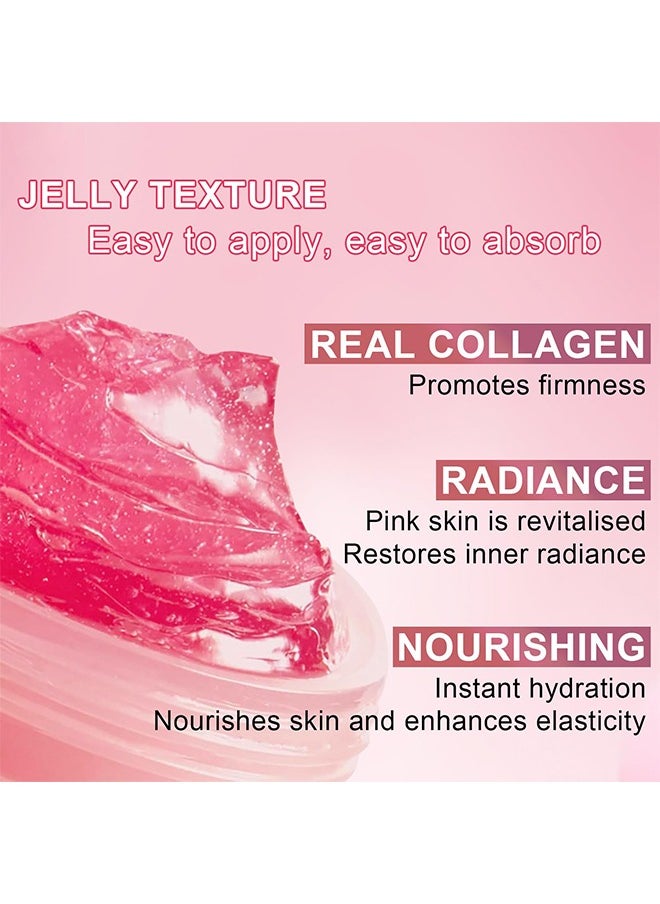 Collagen Jelly Cream, Boost Elasticity And Hydration, Reduce Fine Lines And Dullness, 110ml