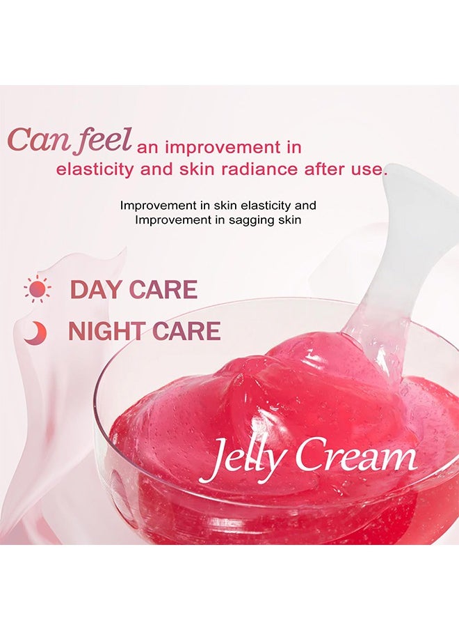 Collagen Jelly Cream, Boost Elasticity And Hydration, Reduce Fine Lines And Dullness, 110ml