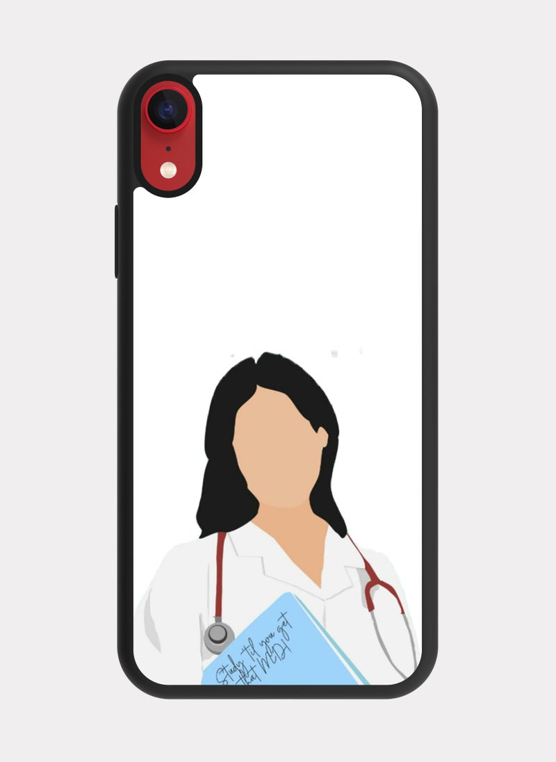 بكسلات كفر ايفون اكس ار طبيبة ابيض - Image 1