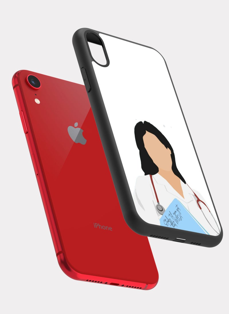 بكسلات كفر ايفون اكس ار طبيبة ابيض - Image 2