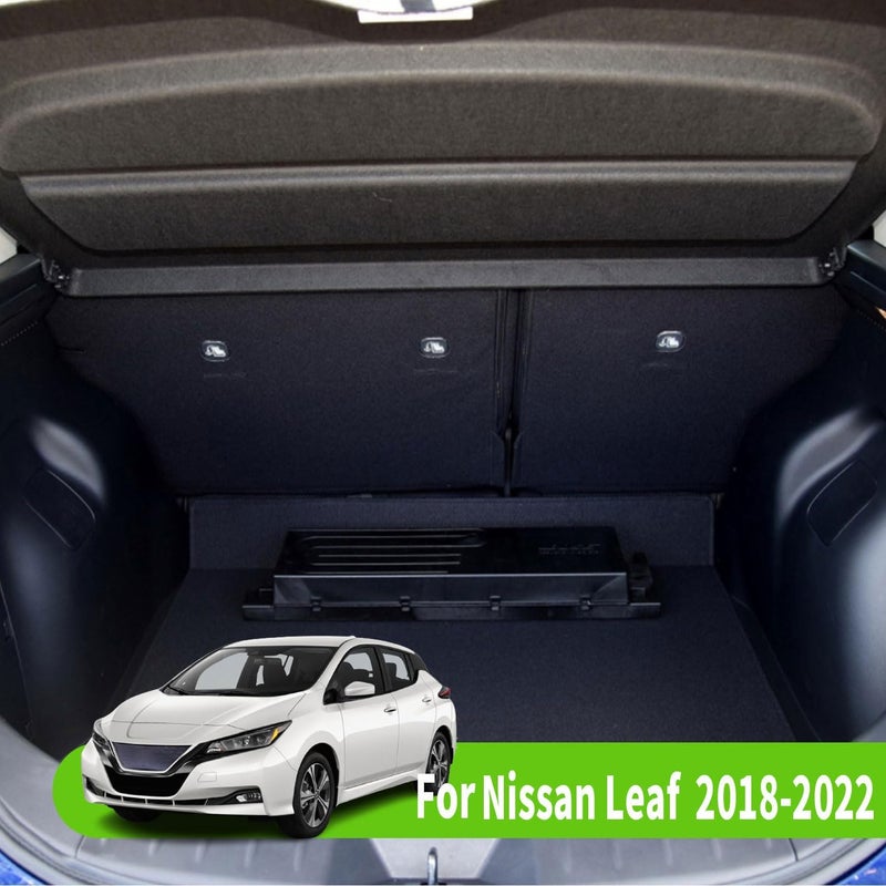Liizoo Cargo Cover for Nissan Leaf 2018-2022 - Black Trunk Security Shade - Image 2