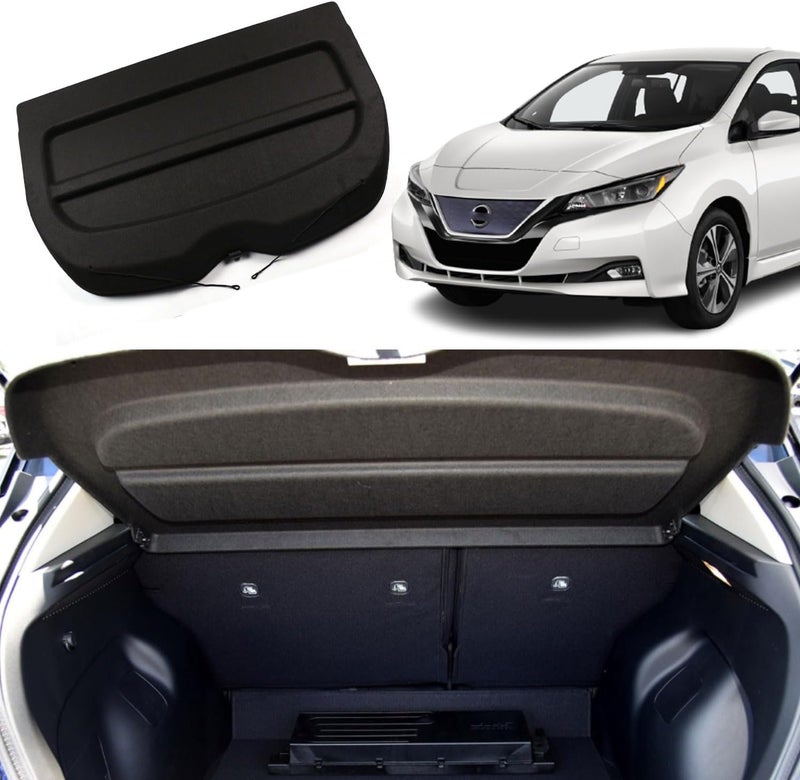 Liizoo Cargo Cover for Nissan Leaf 2018-2022 - Black Trunk Security Shade - Image 1