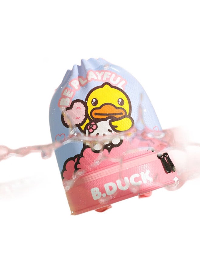 B.duck Children'S Waterproof Swim Bag With Drawstring, Portable Backpack For Boys And Girls, Wet And Dry Separation Sports Toiletry Storage Bag - Image 3