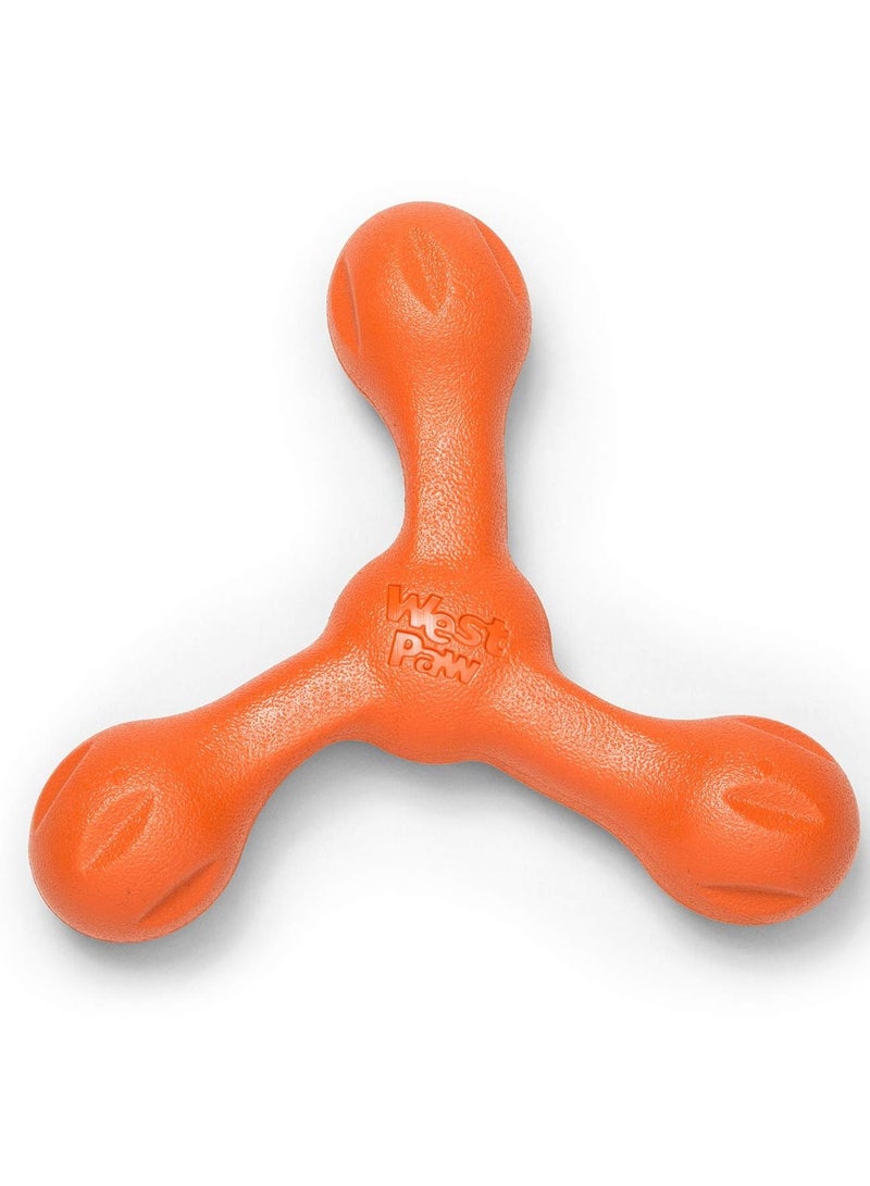 West Paw Design Skamp with Zogoflex Echo Dog Toy Orange - Image 1