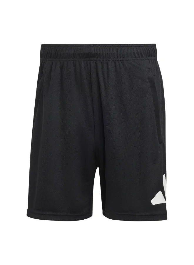 اديداس Adidas Tr-Es Logo Sho Black Training Shorts For Men XS 7"