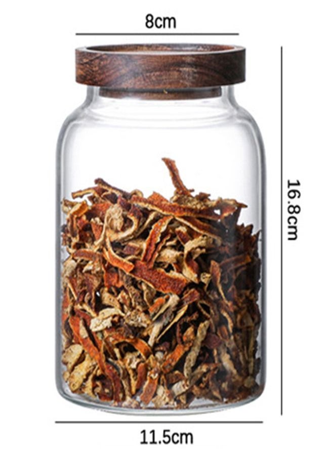 NKX Food Storage Glass Jar With Bamboo Lid  - Image 1