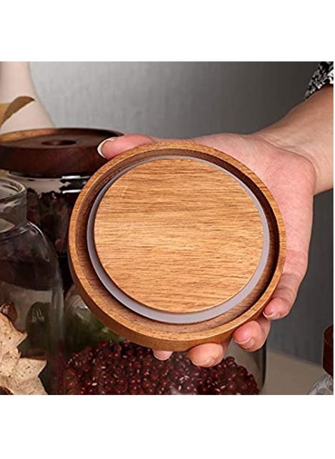 NKX Food Storage Glass Jar With Bamboo Lid  - Image 2