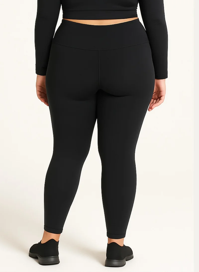 Moveletix  Plus Size Running Leggings with Pocket and Airpod slot for Women | Best Price UAE