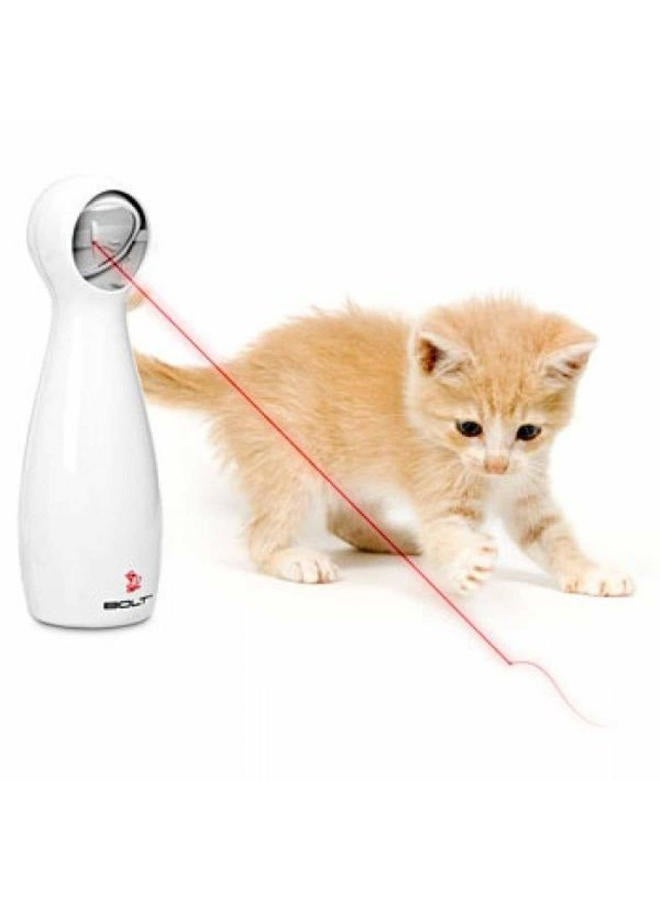 PetSafe Automatisches Laserlicht BOLT, Katzenspielzeug mit Laserpointer, Mit 15-Minuten-Timer, 4 AA Batterien nötig - Image 1