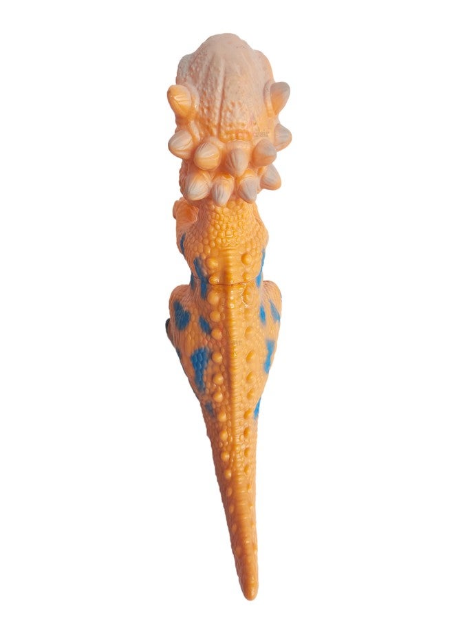 ROSEFAIR Dinosaur Figures Toys, Dinosaur Sound Playset Toy, Realistic Dinosaur Figurines for Boys, Girls, and Toddlers, Pack of 1 (Orange) - Image 5