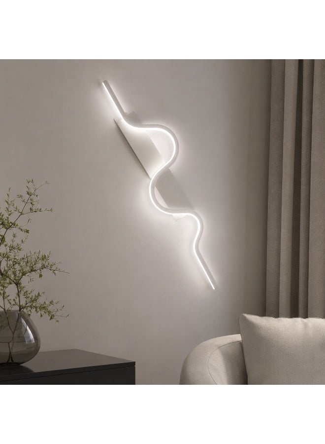 A67 Wall Light Modern , white body, warm white lighting - Image 2