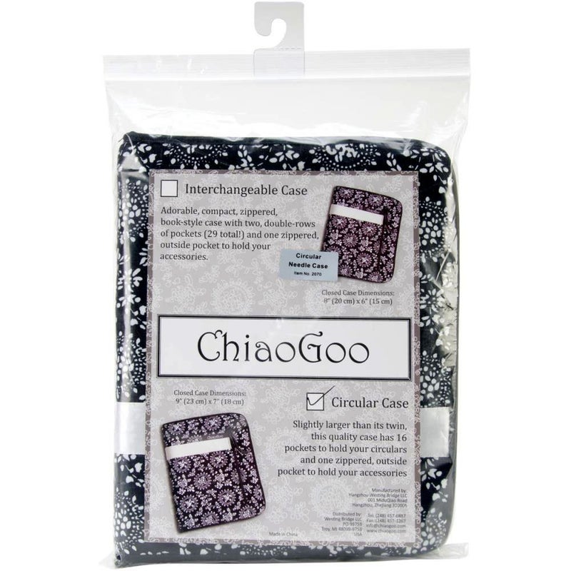 ChiaoGoo Circular Needle case 23x18cm  1pc