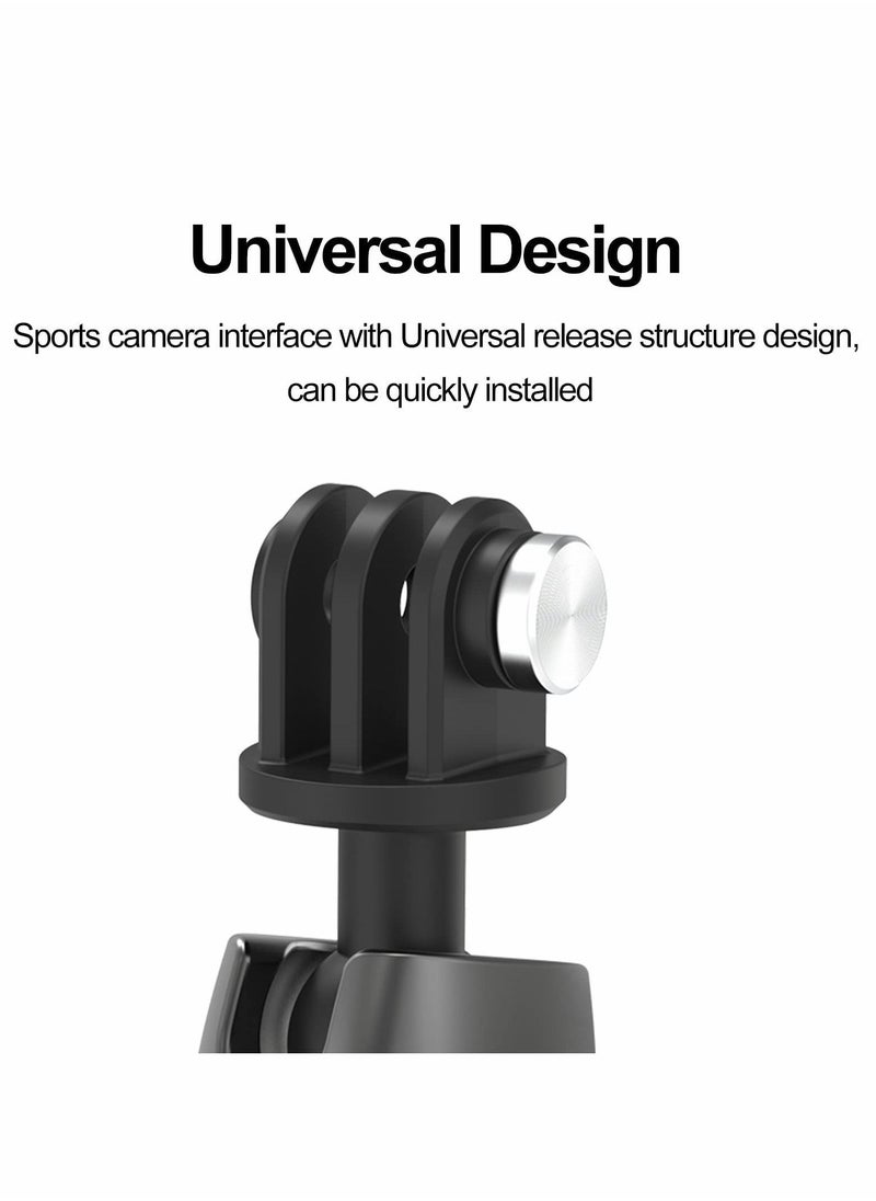 Y&D - Aluminum Alloy Suction Cup Mount for G' Hero, In-sta360, Osmo Action, Nikon , and Other Action Camera, 360° Rotation Heavy Duty with 1/4 Thread - Image 1