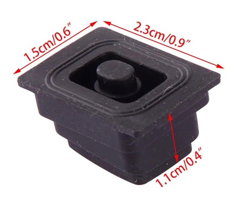 VOGOOPOI 2Pcs Black Car Exterior Door Handle Buckle Induction Button Fit for Hyundai Tucson 2015-2020 Car Accessory Buttons Exterior Door Handles (2) - Image 3