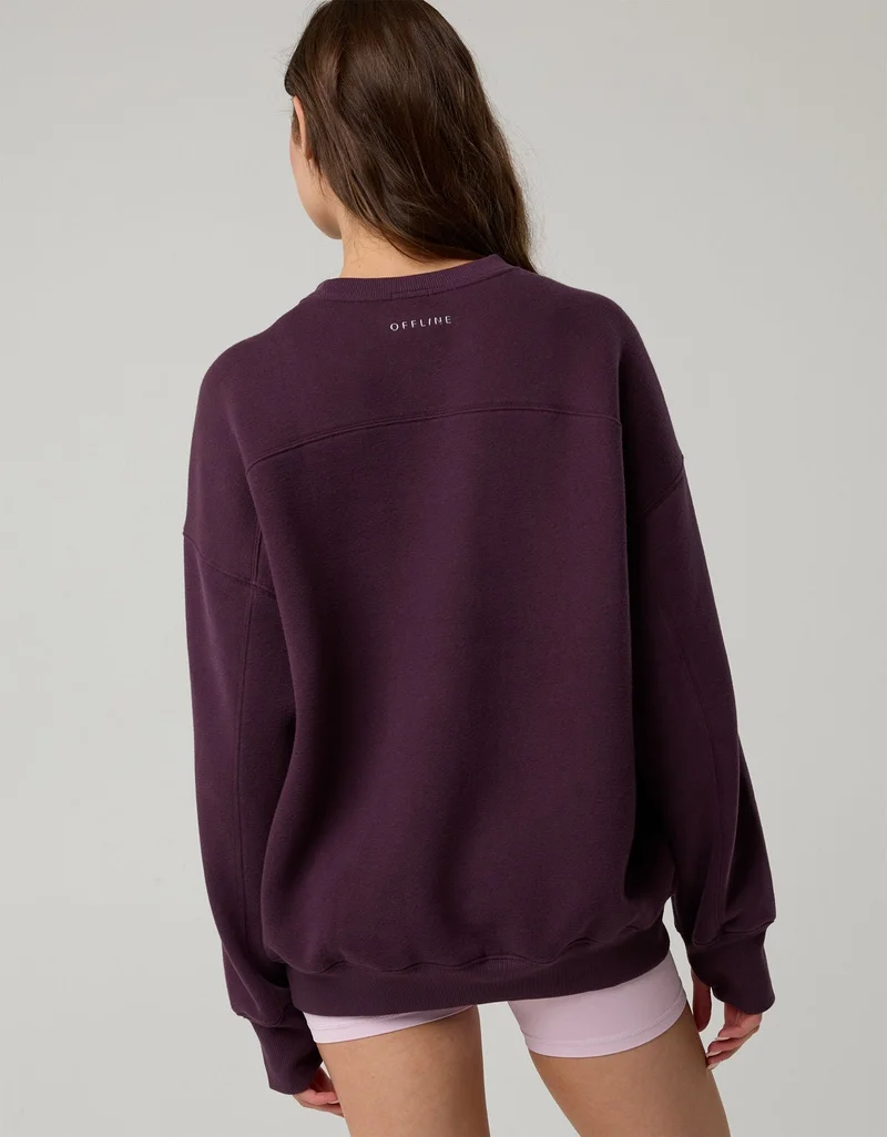 OFFLINE By Aerie Cloud Fleece Crewneck Sweatshirt