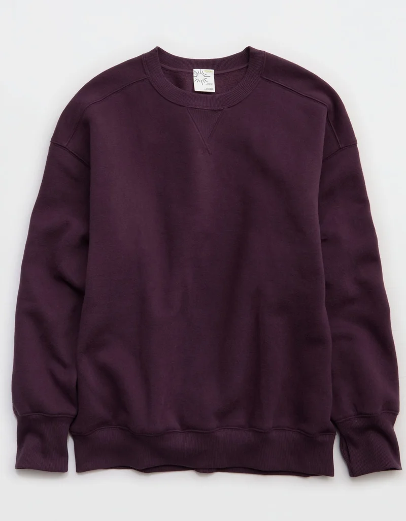 Aerie  OFFLINE By Aerie Cloud Fleece Crewneck Sweatshirt for Women | Best Price UAE