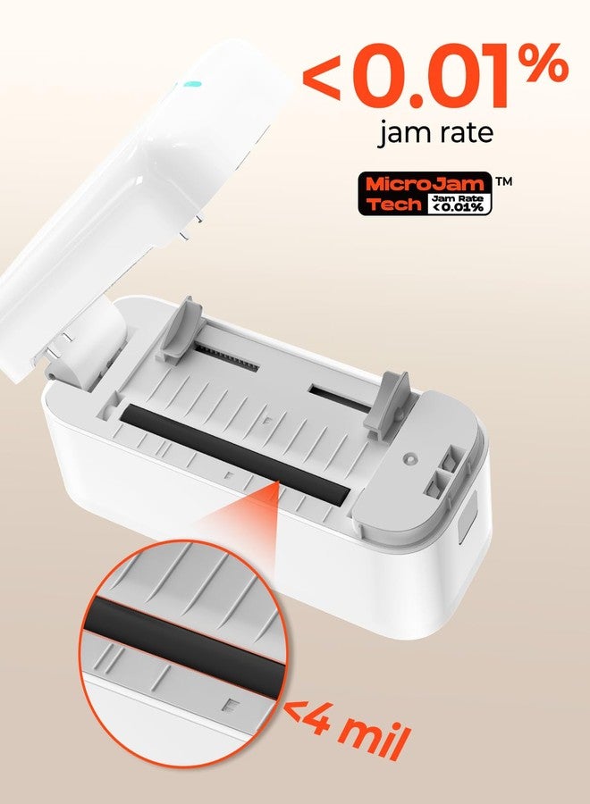 MUNBYN Bluetooth Thermal Label Printer RealWriter RW402B, 4x6 Shipping Label Printer for Small Business, Compatible with Android, iPhone and Windows, Mac, Chromebook, Ebay, USPS, FedEx, Shopify - Image 2