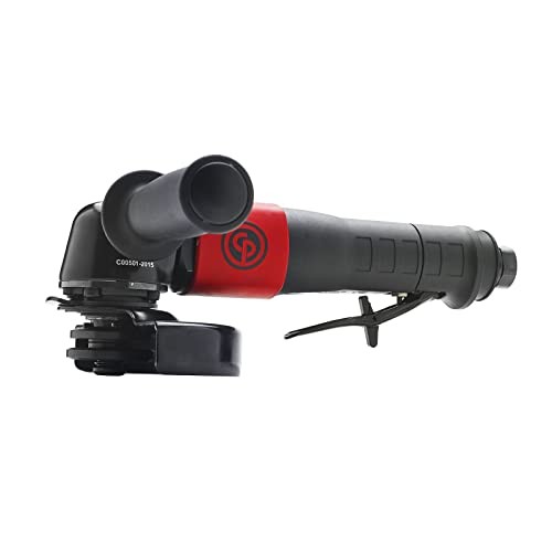 Chicago Pneumatic CP7545-B - Air Grinder Tool, Welder, Woodworking, Automotive Car Detailing, Stainless Steel Polisher, Heavy Duty, Right Angle Grinder, 4.5 Inch (115 mm), 1.13 HP/840W - 12000RPM - Image 3