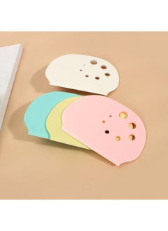 Generic Thickened PP Semicircle Flour Cutter With Scale Dough Cutter Vegetable Leaf Stripper Cake Cream Scraper-颜色:新款创意刮板-北欧粉  - Image 5