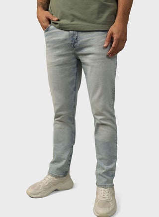 Light Wash Slim Fit Jeans