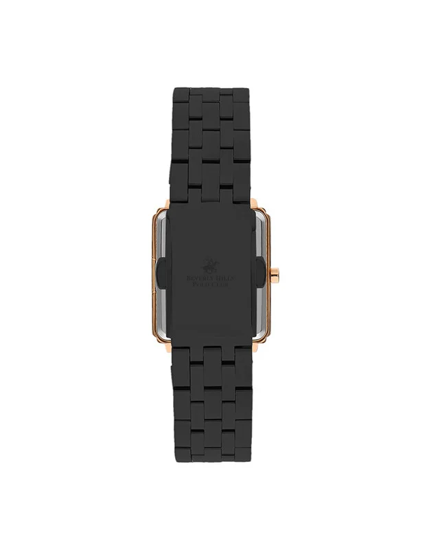BEVERLY HILLS POLO CLUB Beverly Hills Polo Club BP3326X.450 Women Analog Display Watch & Metal Strap Black