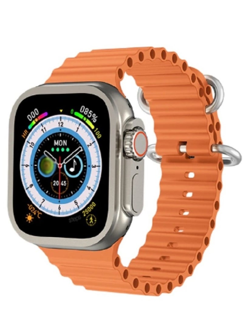 Ultra Smart Watch Ultra Health Fitness Tracker Sport Watch 49MM-Multicolour  - Image 1