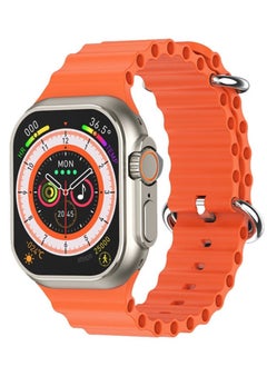 Ultra Smart Watch T800 Ultra Series 8 Health Fitness Tracker Sport Watch 49MM-Orange  - Image 2