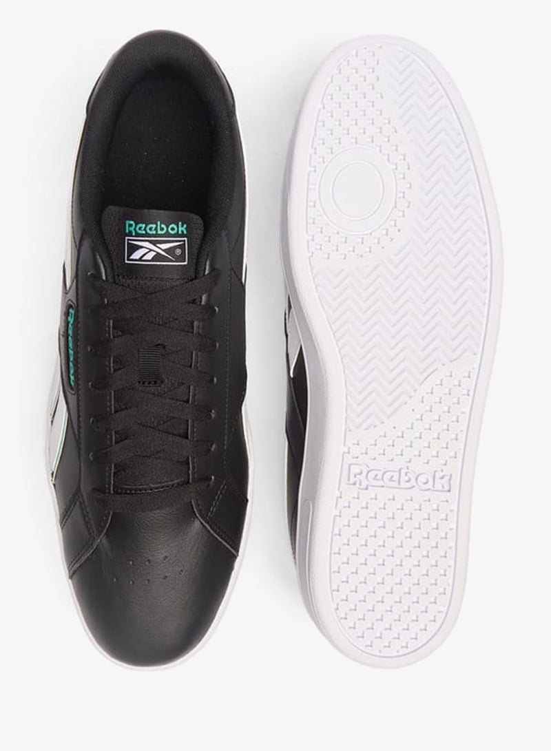 ريبوك حذاء رياضي رجالي بنعل خارجي بنمط كورت ريترو مع إغلاق برباط - Image 4