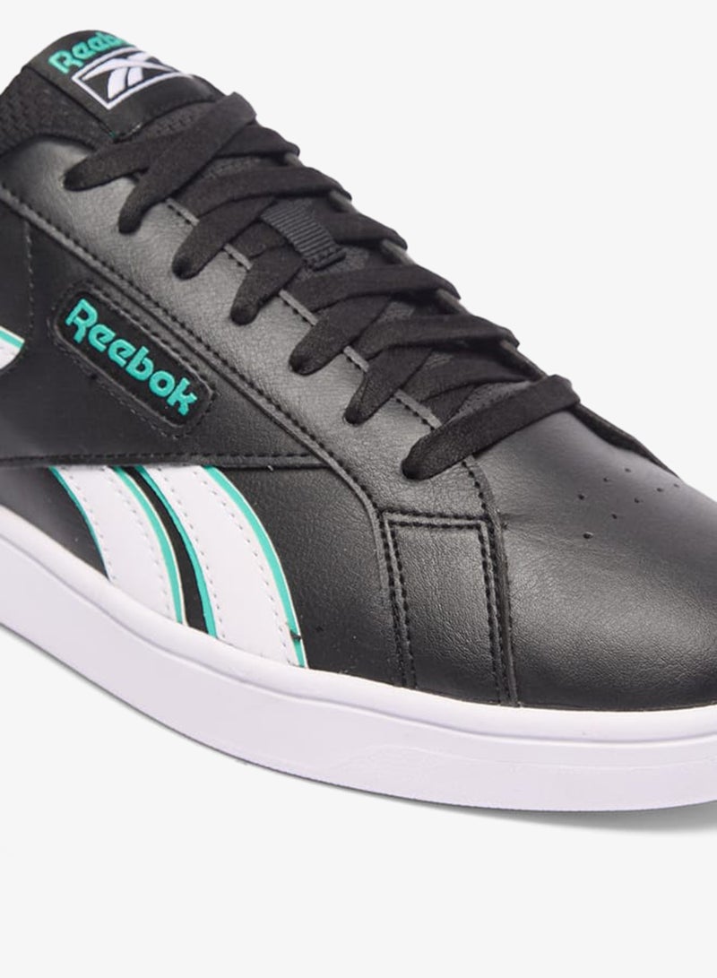 ريبوك حذاء رياضي رجالي بنعل خارجي بنمط كورت ريترو مع إغلاق برباط - Image 5