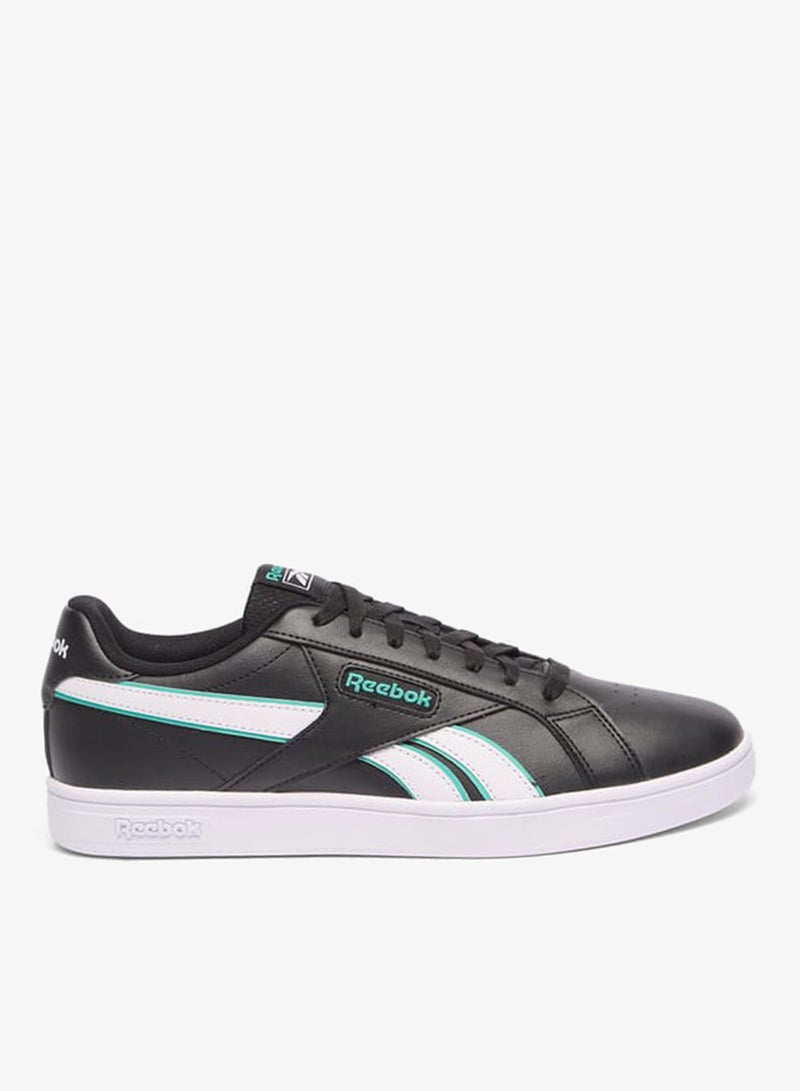 ريبوك حذاء رياضي رجالي بنعل خارجي بنمط كورت ريترو مع إغلاق برباط - Image 1