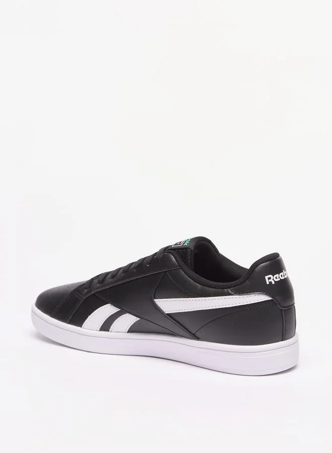 ريبوك Mens Panelled Sports Shoes with Lace-Up Closure - Court Retro