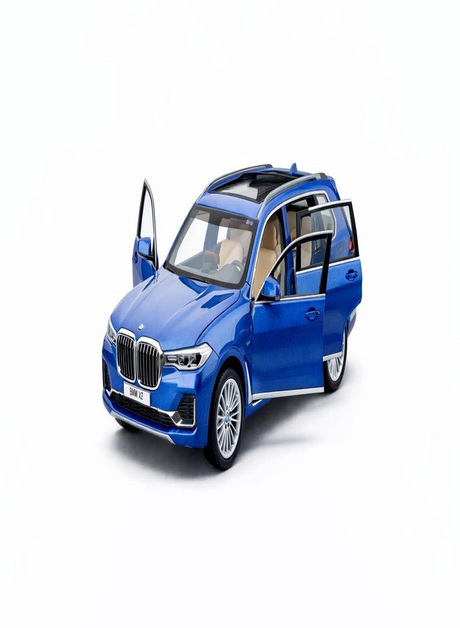 Wizplex MSZ Official Licensed BMW X7 Diecast Model Car 1:32 Scale | Light & Sound | Pull Back Action | Metal Luxury SUV Toy | Collectible Display & Gift - Image 2