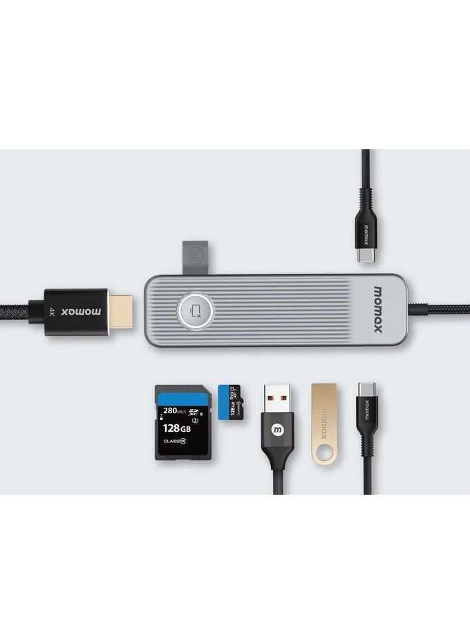 ماركة غير محددة موزع USB-C بوصلة واحدة 7 في 1  - Image 5