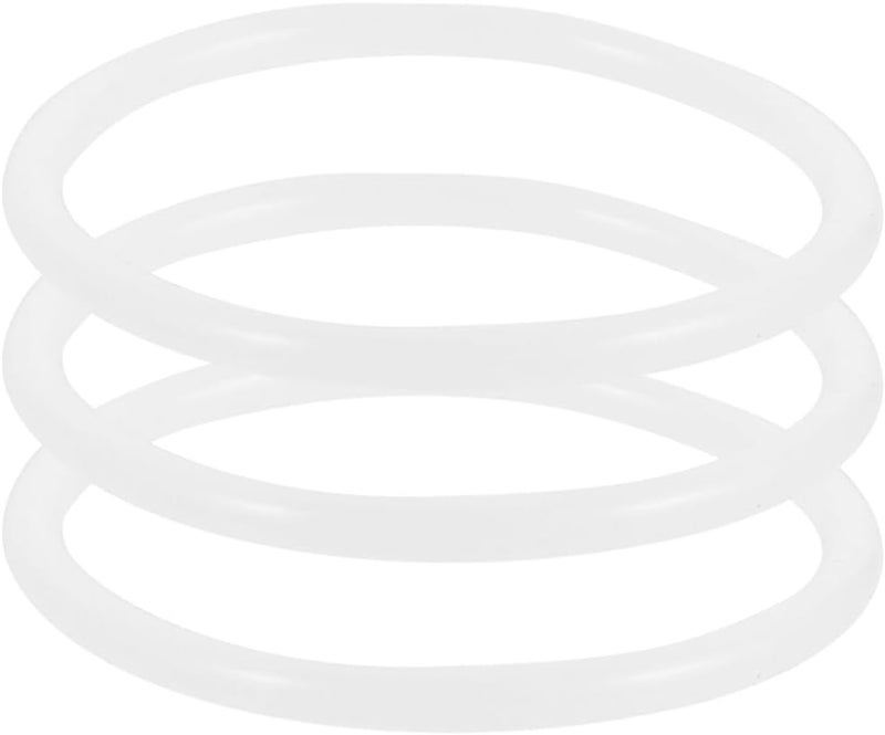 Vaguelly 3pcs Crystal Singing Bowl Rubber Ring Sound Bowls O Ring Crystal Singing Bowls Base Support for Crystal Sound Healing Yoga Meditation Singing Bowls - Image 3