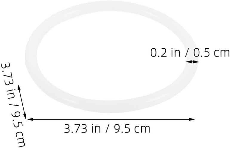 Vaguelly 3pcs Crystal Singing Bowl Rubber Ring Sound Bowls O Ring Crystal Singing Bowls Base Support for Crystal Sound Healing Yoga Meditation Singing Bowls - Image 2