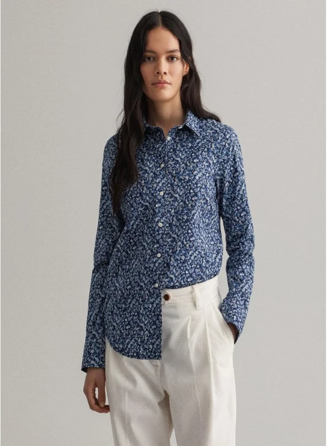 GANT Micro Bouquet Print Stretch Broadcloth Shirt