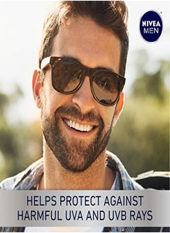 NIVEA MEN Sensitive Face Lotion With Spf 15 Broad Spectrum Sunscreen 3 Pack Of 2.5 Fl Oz Tubes  - Image 5