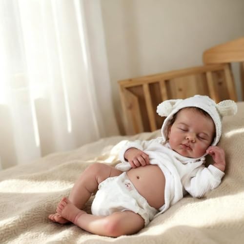 Zero Pam Reborn Baby Dolls Full Silicone Body Boys 20 Inch Real Life Newborn Doll Anatomically CorrectLife Like Baby Dolls Silicone Full Body Realistic Reborn Doll for Girls - Image 1