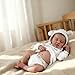 Zero Pam Reborn Baby Dolls Full Silicone Body Boys 20 Inch Real Life Newborn Doll Anatomically CorrectLife Like Baby Dolls Silicone Full Body Realistic Reborn Doll for Girls - Image 2