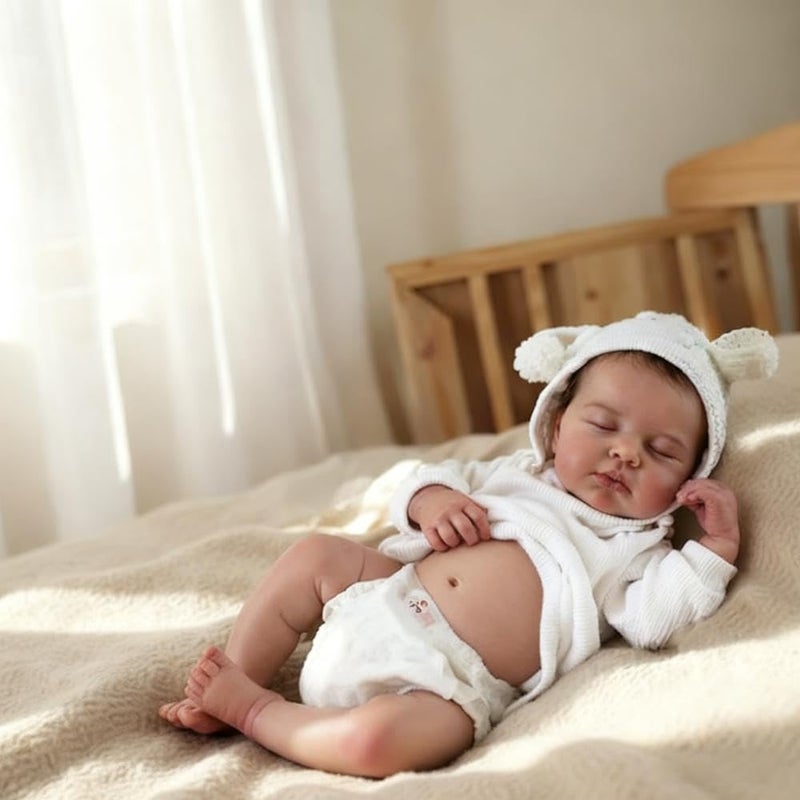 Zero Pam Reborn Baby Dolls Full Silicone Body Boys 20 Inch Real Life Newborn Doll Anatomically CorrectLife Like Baby Dolls Silicone Full Body Realistic Reborn Doll for Girls - Image 3