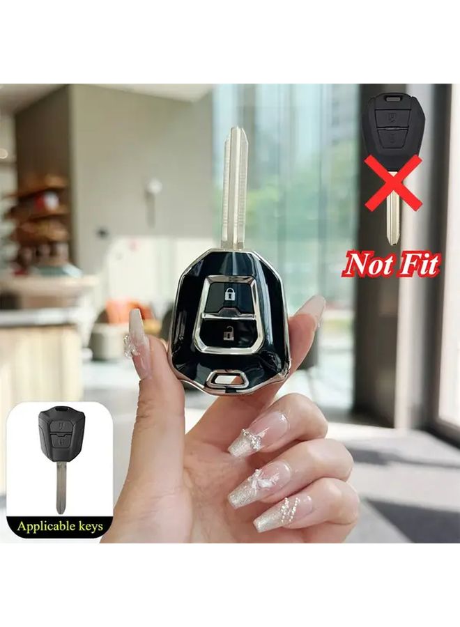 غطاء جهاز التحكم عن بعد اللاسلكي الأرجواني لحالة مفتاح إيسوزو D Max MU X MU 7 واقي TPU - Image 5